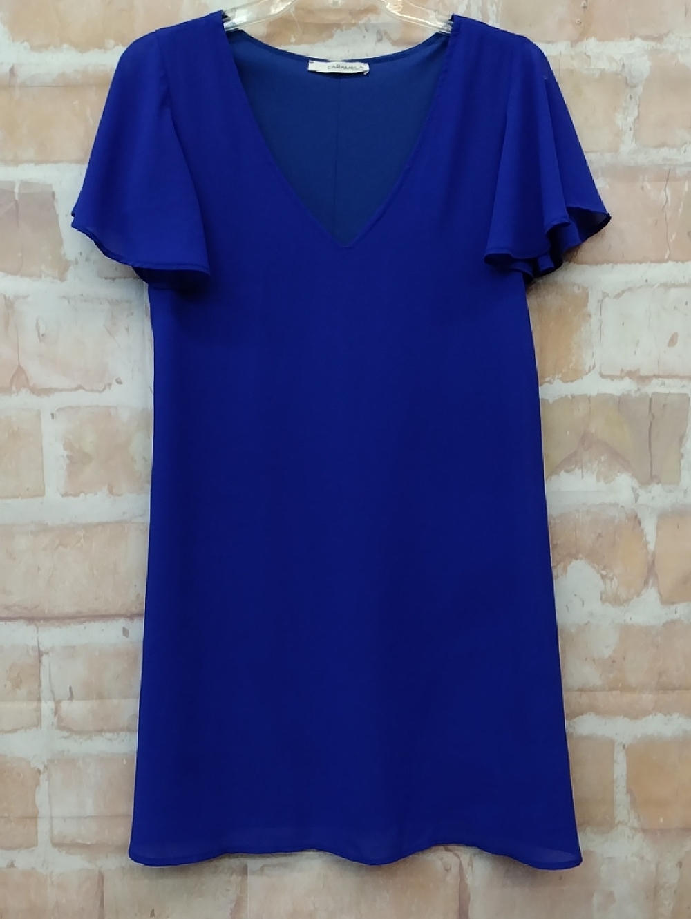 Caramela Size Small Royal Blue Dress